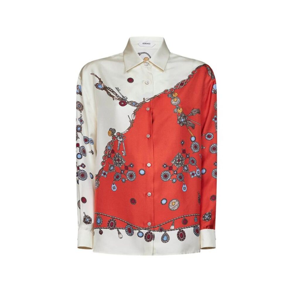 Versace White Tops - Shirts Women
